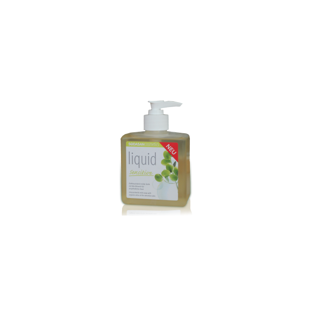 Органическое мыло Sensitiv жидкое для чувствительной и детской кожи 0,3л, SODASAN   